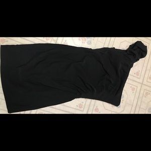 Black mini party dress